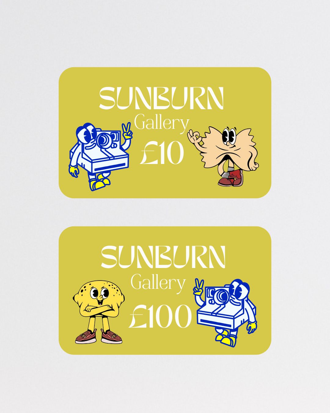 Sunburn gallery Gift Card